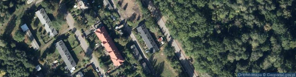 Zdjęcie satelitarne Działalność Gastronomiczna Żywienie Zbiorowe Leśkiewicz Stanisława Pająk Wiesława