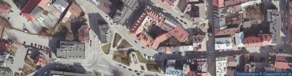 Zdjęcie satelitarne Działalność Gospodarcza Klaudiusz