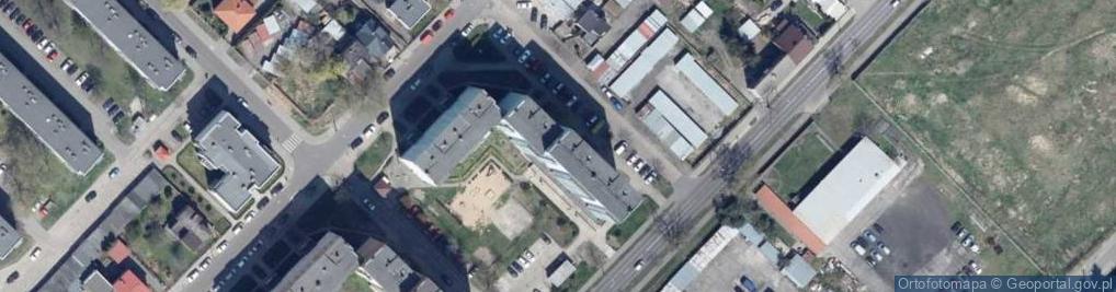 Zdjęcie satelitarne Działalność Handlowa Hurtowa i Detaliczna