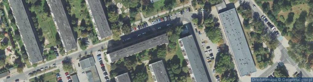 Zdjęcie satelitarne Działalność Handlowa Mrozińska Barbara Mroziński Andrzej