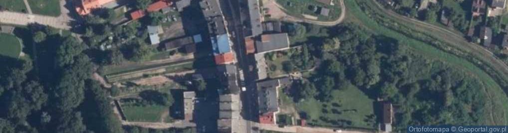 Zdjęcie satelitarne Działalność Handlowa Stryjewski