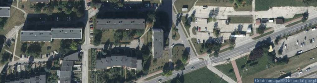 Zdjęcie satelitarne Działalność Handlowo Usługowa