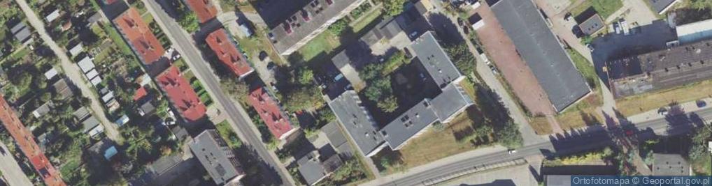 Zdjęcie satelitarne Działalność Handlowo Usługowa