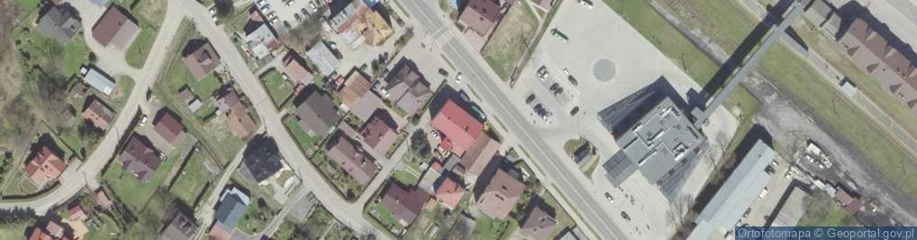 Zdjęcie satelitarne Działalność Kolportażowo Handlowa