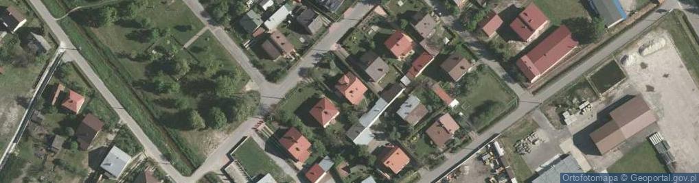 Zdjęcie satelitarne Działalność Produkcyjno Handlowa Wyrób i Sprzedaż Odzieży