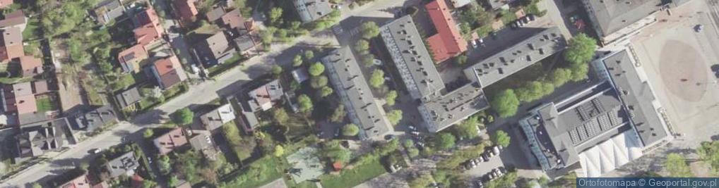 Zdjęcie satelitarne Działalność Usługowa i Handlowa