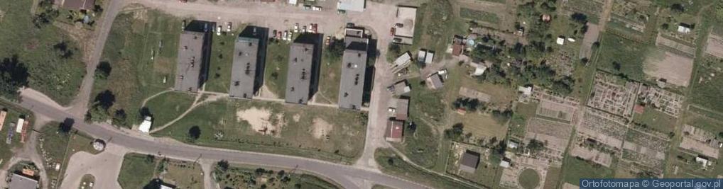 Zdjęcie satelitarne Działalność Usługowa Kriss