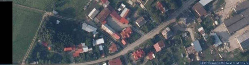 Zdjęcie satelitarne Działalność Usługowa - Leśna Laskowska Katarzyna