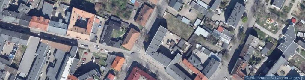 Zdjęcie satelitarne Działalność Usługowa Zakład Optyczny Alicja Bożena Rycicka Elżbieta Sochacka