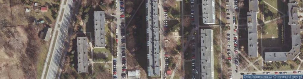 Zdjęcie satelitarne Działalność Usługowo-Handlowa Łyszczek Adam
