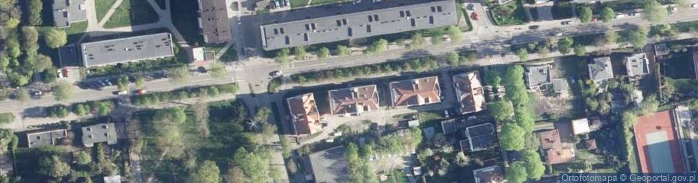 Zdjęcie satelitarne Działalność Usługowo Handlowa Usługi Budowlane