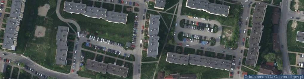 Zdjęcie satelitarne Działalność Usługowo Handlowa