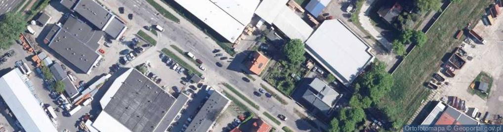 Zdjęcie satelitarne Działalność Usługowo Handlowa
