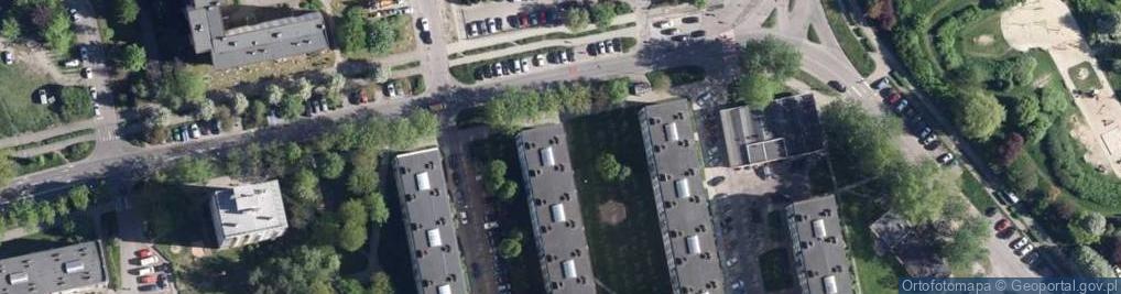 Zdjęcie satelitarne Działalność Usługowo Handlowa
