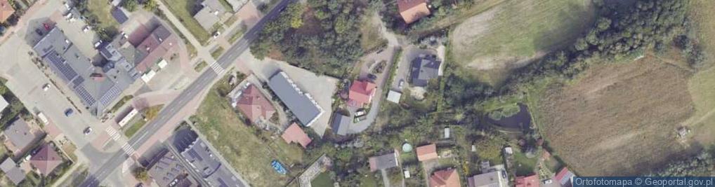 Zdjęcie satelitarne Działalność Usługowo-Handlowo-Produkcyjna Adam Sobczak