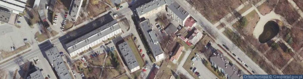 Zdjęcie satelitarne Dziama Karolina, Firma Handlowo-Usługowa Rur-Bud Karolina Dziama