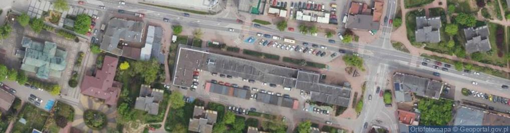 Zdjęcie satelitarne Dzicięcą i Młodzieżową Misia