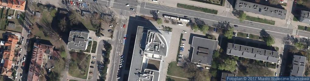 Zdjęcie satelitarne Dzielnicowe Biuro Finansów Oświaty Bielany M ST Warszawy