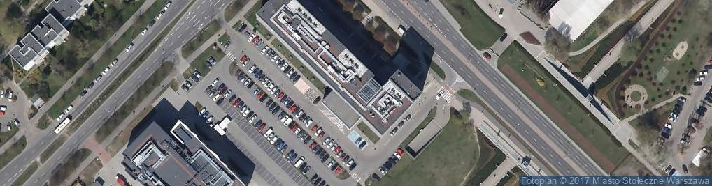Zdjęcie satelitarne Dzielnicowe Biuro Finansów Oświaty Ursynów M ST Warszawy