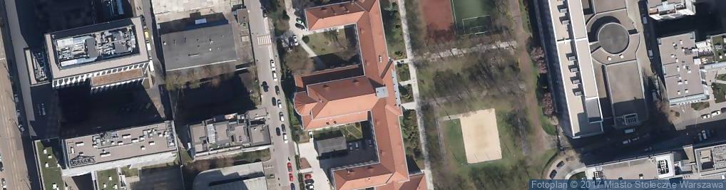 Zdjęcie satelitarne Dzielnicowe Biuro Finansów Oświaty Wola M ST Warszawy