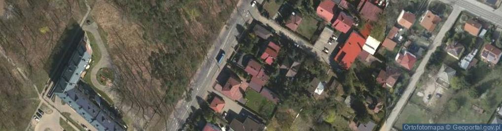 Zdjęcie satelitarne Dziewałtowska