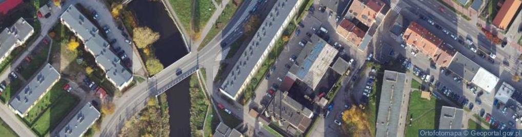 Zdjęcie satelitarne Dziewiarstwo Maszynowe i Handel Art Przemysłowymi Surowiec Teresa
