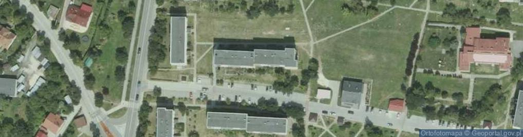 Zdjęcie satelitarne Dziewiarstwo Maszynowe Usługi