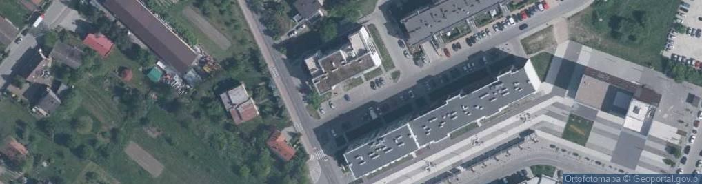 Zdjęcie satelitarne Dziewońska