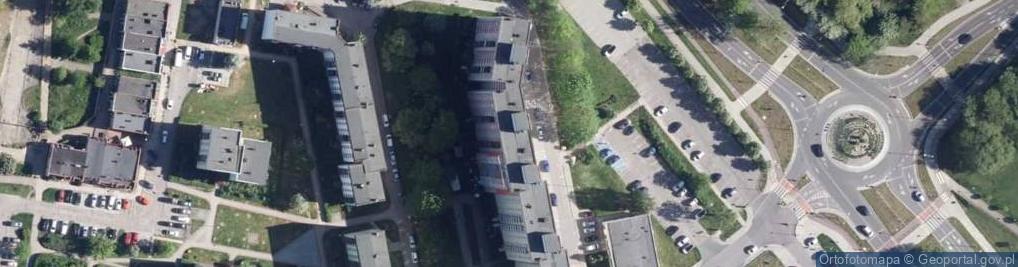 Zdjęcie satelitarne Dziupla Artystyczna Świat Imprez Aleksandra Dzięcielska