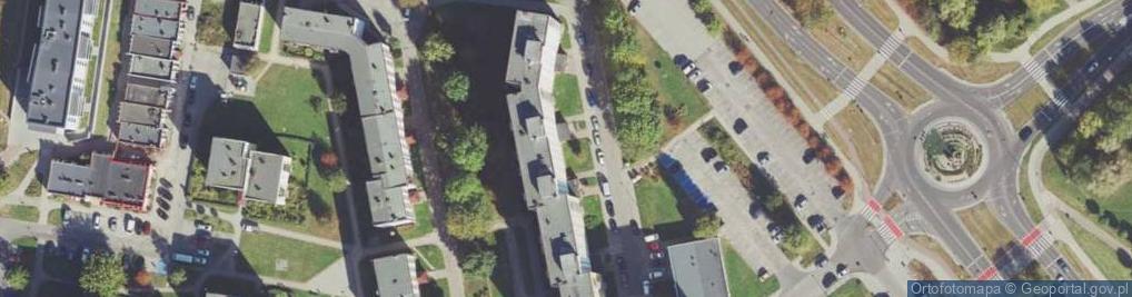 Zdjęcie satelitarne Dziupla Artystyczna Świat Imprez Aleksandra Dzięcielska