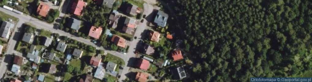 Zdjęcie satelitarne e-Biwakowo Konrad Chorzela