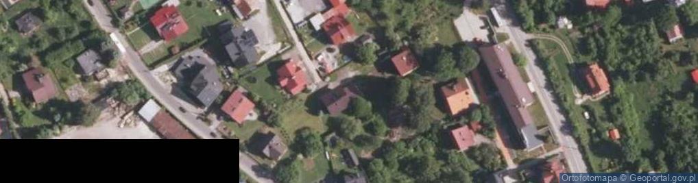Zdjęcie satelitarne E J Szarzec Info Eko Groń Pokoje Gościnne Agusia Optimex Odpowiedzialnością Romari