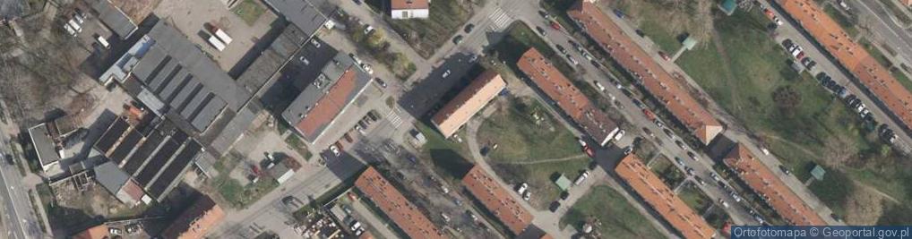 Zdjęcie satelitarne E-Kodeks Małgorzata Sysak-Korzeniecka Księgarnia i Wydawnictwo