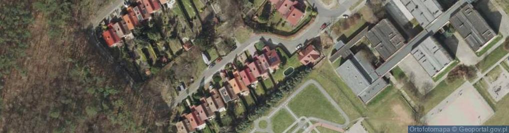 Zdjęcie satelitarne Edmar Projektowanie Wykonastwo Handel
