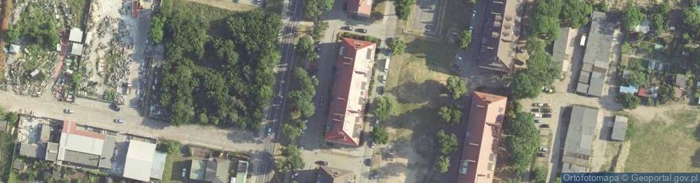 Zdjęcie satelitarne Edward Bąk - Działalność Gospodarcza