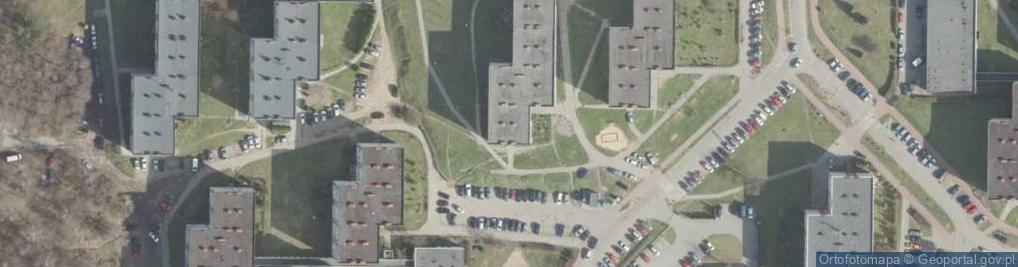 Zdjęcie satelitarne Edyta Ciosek Biuro Ubezpieczeniowo - Finansowe
