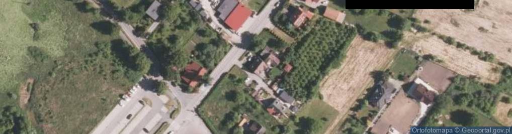 Zdjęcie satelitarne Edyta Pigoń Sklep Spożywczo-Przemysłowy Żyrek - Pigoń Cięcina, ul.Jana Pawła II