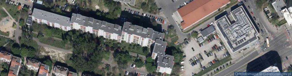 Zdjęcie satelitarne Efekt