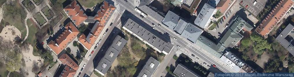 Zdjęcie satelitarne Egis Poland w Likwidacji