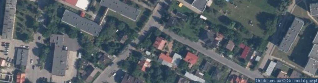 Zdjęcie satelitarne Ekofarm w Likwidacji