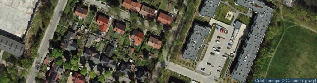 Zdjęcie satelitarne Ekojarmarki.pl drewniane domki handlowe na wynajem