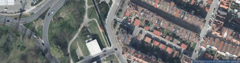 Zdjęcie satelitarne Ekologiczne Centrum Pralnicze - Delfin Ossowska Natalia