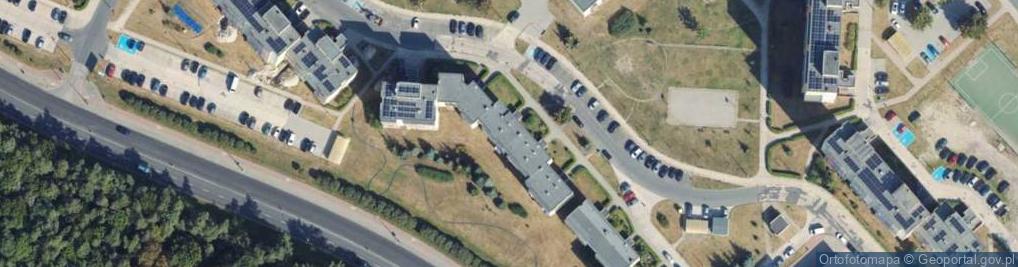 Zdjęcie satelitarne Ekoserwis Biuro Usług Geologicznych i Ochrony Środowiska