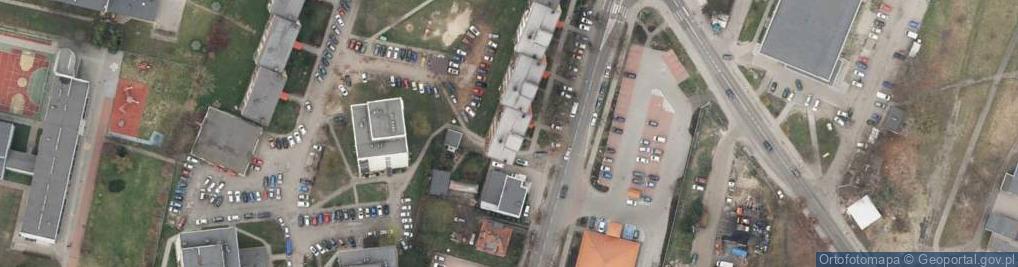 Zdjęcie satelitarne EkoStudio Inżynierskie Studio Projektowania Realizacji Doradztwa Krzysztof Trojanowski