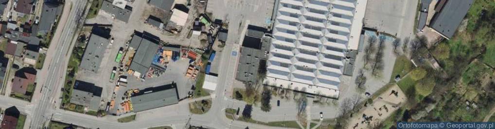 Zdjęcie satelitarne Ekris Firma Handlowo Usługowa Emilia Okroj