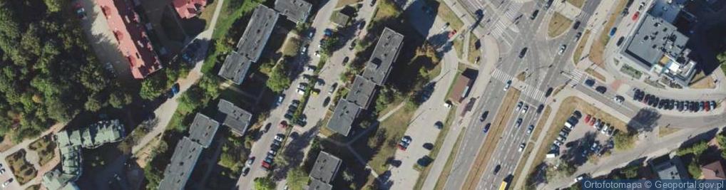 Zdjęcie satelitarne Eksport Artykułów Konsumpcyjnych Kotynski