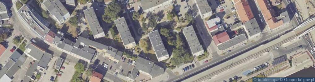 Zdjęcie satelitarne Eksport Import Handel Hurtowy Okrężny Artykuły Przemysłowe