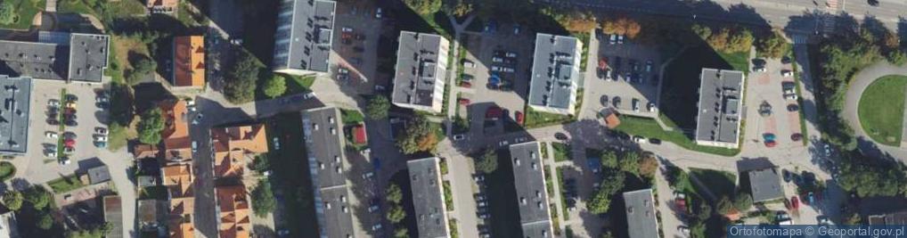 Zdjęcie satelitarne Elbląska Fundacja Rozwoju Przedsiębiorczości