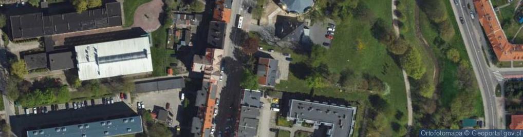 Zdjęcie satelitarne Elbląski Klub Sportowy Elcross w Elblągu