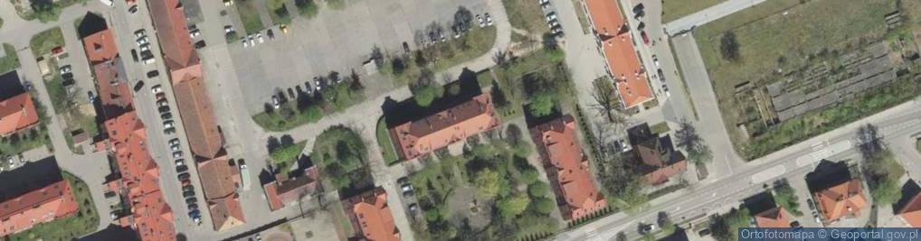 Zdjęcie satelitarne Ełcki Uniwersytet Trzeciego Wieku w Ełku